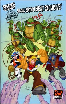 Tales of the TMNT issue 32-B Andres Ponce Wayne Center for the Arts Cover 1/500