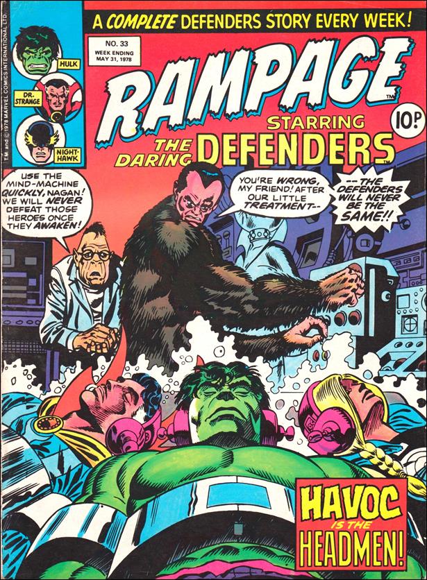 Rampage Weekly (UK) issue 33
