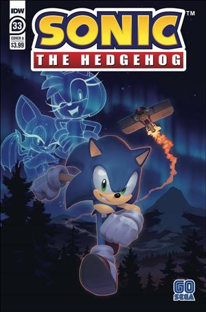 Sonic the Hedgehog (2018) issue 33 Evan Stanley Cover