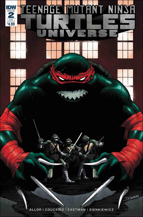 Teenage Mutant Ninja Turtles Universe issue 2-B Damian Couceiro Subscription Cover