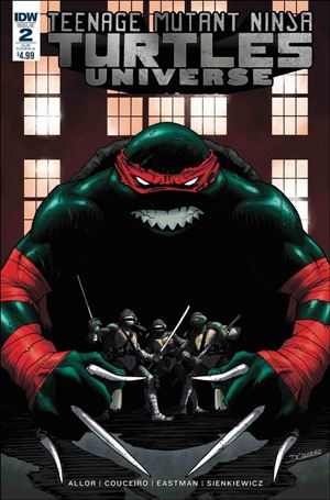 Teenage Mutant Ninja Turtles Universe issue 2-B Damian Couceiro Subscription Cover