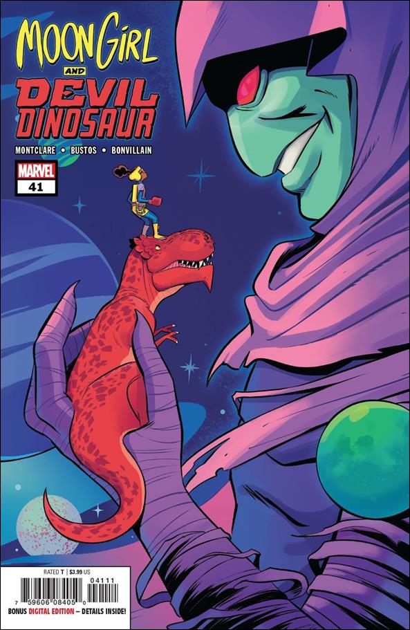 Moon Girl and Devil Dinosaur (2016) issue 41 Natacha Bustos Cover