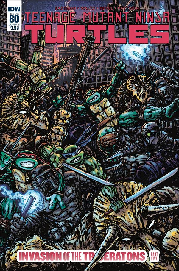Teenage Mutant Ninja Turtles (2011) issue 80-B Kevin Eastman Cover