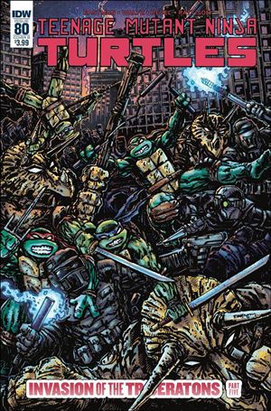 Teenage Mutant Ninja Turtles (2011) issue 80-B Kevin Eastman Cover