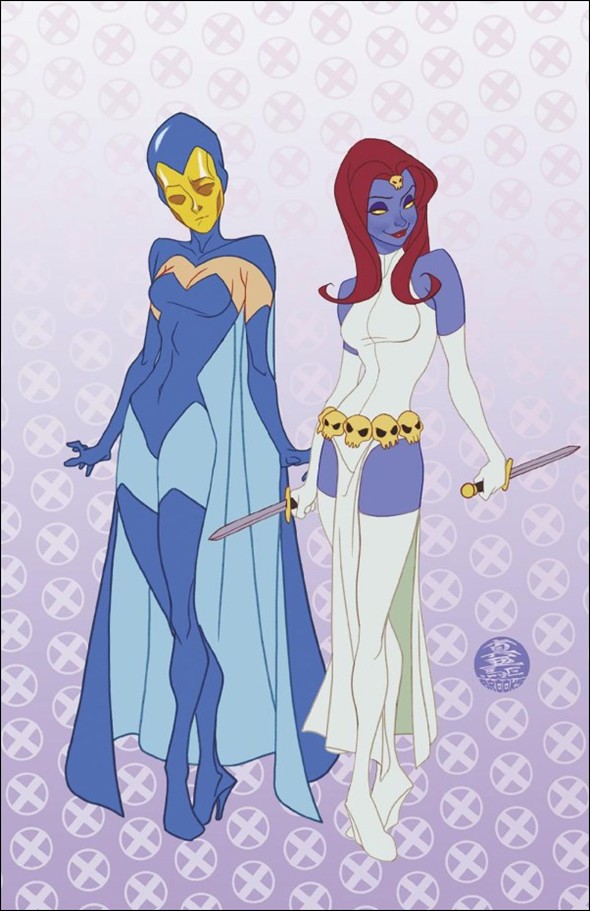 Mystique (2024) issue 5-C Mark Brooks Animated-Style Virgin 1:50 Cover