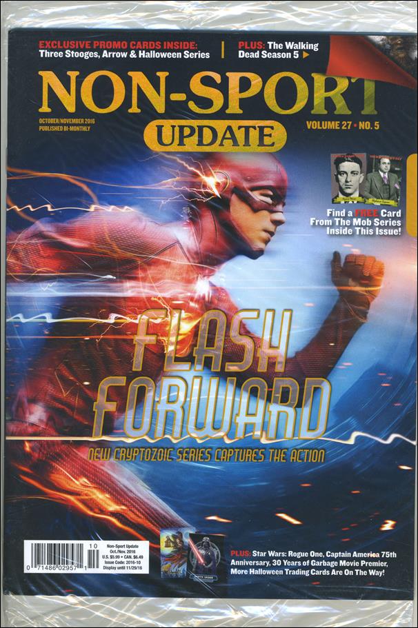 Non-Sport Update (2016) issue 5 Polybagged w/ Promo Cards