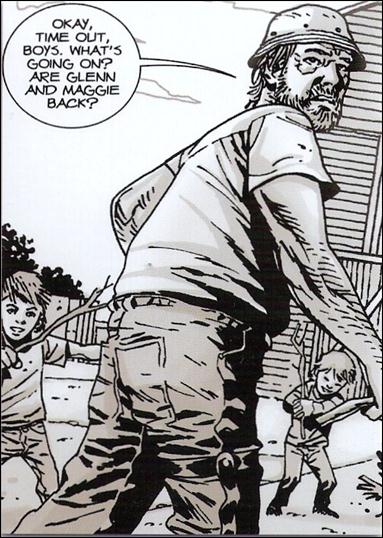 Walking Dead Comic Book (Base Set) card 35