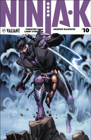 Ninja-K issue 10-B Larry Stroman Cover