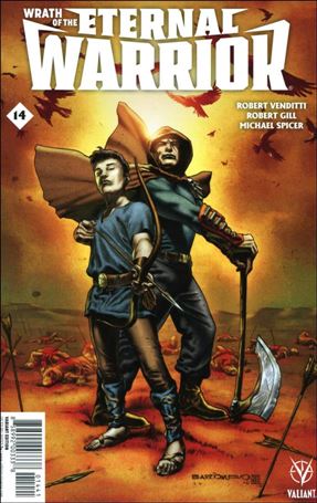 Wrath of the Eternal Warrior issue 14-D Al Barrionuevo 1:20 Cover