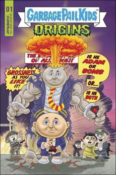 Garbage Pail Kids: Origins issue 1-H Ken Haeser "Incredible Hulk #1" Homage Cover