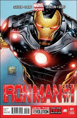 Iron Man (2013) issue 1-D Joe Quesada 1:100 Cover