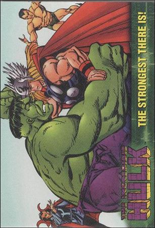 Incredible Hulk (Base Set) card 19 The Strongest There is!