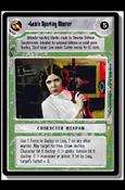 Star Wars: Premiere Limited (Base Set) card 321 Leia's Sporting Blaster