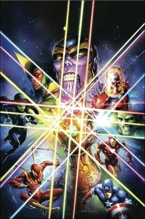 Thanos (2019) issue 1-M Clayton Crain Scorpion Comics Virgin Cover 1/600