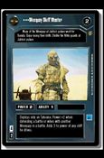 Star Wars: Jabba's Palace Limited (Base Set) card 41 Weequay Skiff Master