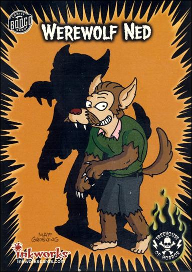 Simpsons Mania! (Base Set) card 45 Werewolf Ned