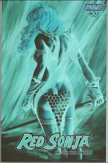 Red Sonja (2005) issue 30-E Alex Ross 1:XX Negative Cover