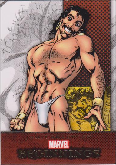 Marvel Beginnings: Series 1 (Base Set) card 23 Jamie Braddock