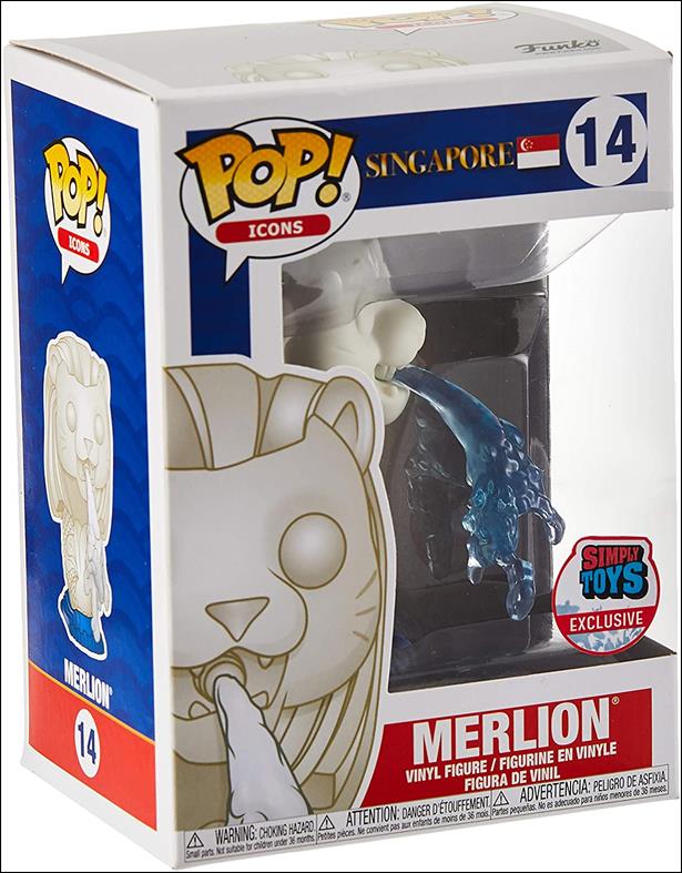 POP! Icons figure 14 Merlion Simply Toys Exclusive