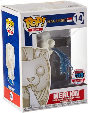 POP! Icons figure 14 Merlion Simply Toys Exclusive