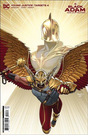 Young Justice: Targets issue 4-C Paul Renaud Black Adam Movie Cardstock Cover