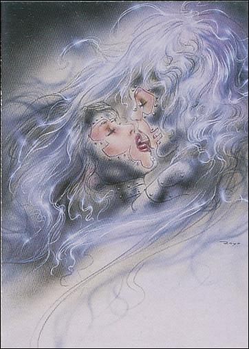 Royo: Secret Desires (Base Set) card 18 Study for Comunión