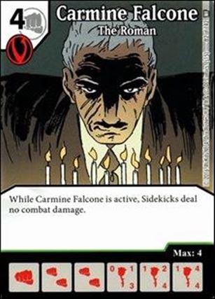 DC Comics Dice Masters World's Finest card 82 Carmine Falcone: The Roman 
