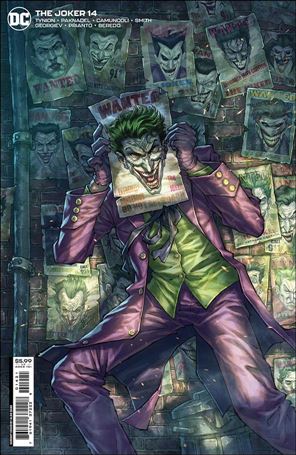 Joker (2021) issue 14-B Alan Quah Cover
