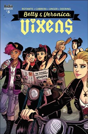Betty & Veronica: Vixens issue 5 Eva Cabrera Cover