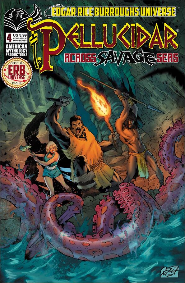 Pellucidar: Across Savage Seas issue 4 Standard Cover