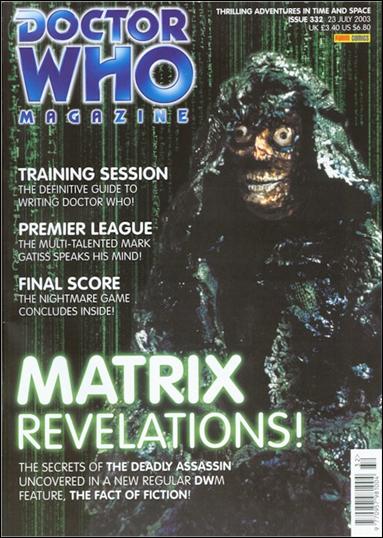 Doctor Who Magazine issue 332