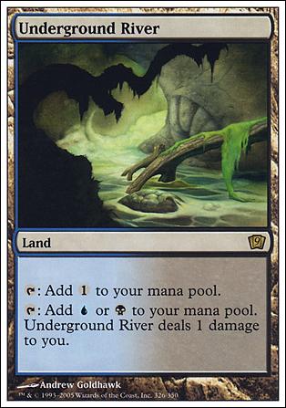 Magic the Gathering: 9th Edition (Base Set) card 326 Underground River