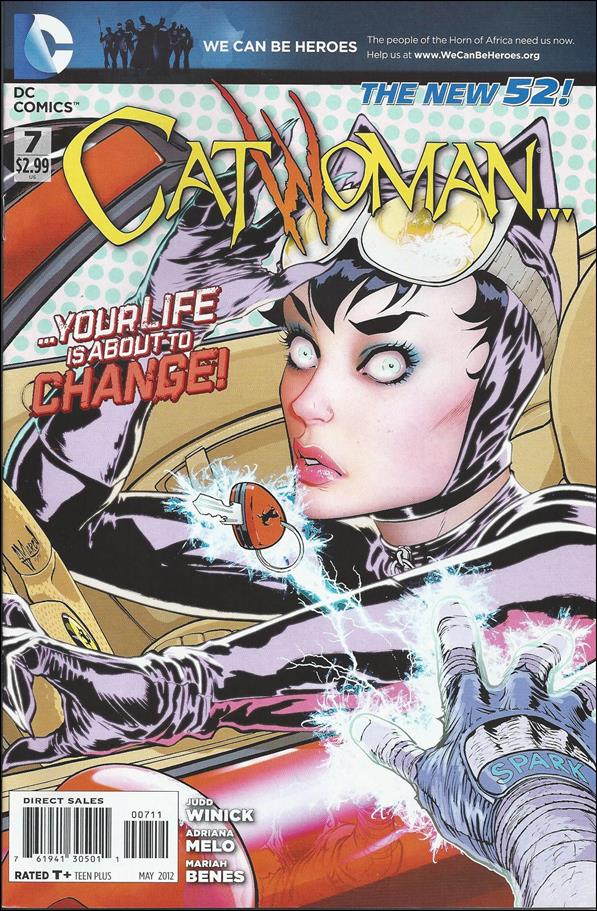 Catwoman 7 A, May 2012 Comic Book by DC