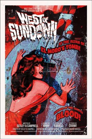 West of Sundown issue 5 Aaron Campbell Cover