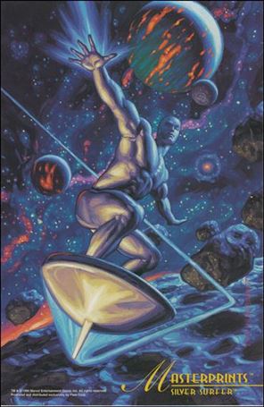 1994 Marvel Masterpieces (Masterprints Subset) card 6 Silver Surfer
