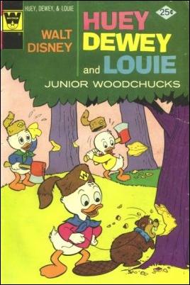 Walt Disney Huey, Dewey and Louie: Junior Woodchucks  issue 30-B Whitman Cover