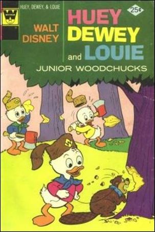 Walt Disney Huey, Dewey and Louie: Junior Woodchucks  issue 30-B Whitman Cover
