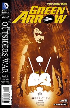 Green Arrow (2011) issue 26 Standard Cover