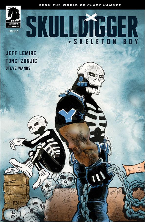 Skulldigger and Skeleton Boy issue 5-B Sam Kieth Cover
