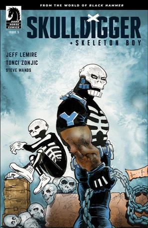 Skulldigger and Skeleton Boy issue 5-B Sam Kieth Cover