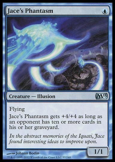 Magic the Gathering: 2013 Core Set (Base Set) card 57 Jace's Phantasm