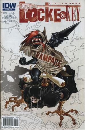 Locke & Key: Clockworks issue 2-B Red Title 1:10 Cover