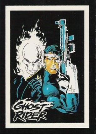 Ghost Rider II (Glow-in-the-Dark Subset)  card G2 Vigilantes