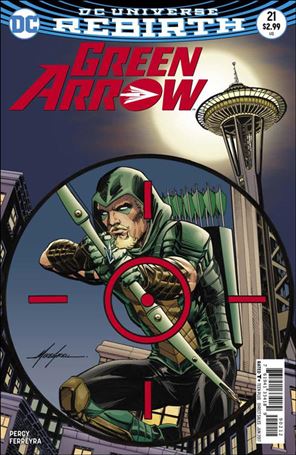 Green Arrow (2016) issue 21-B Mike Grell Cover