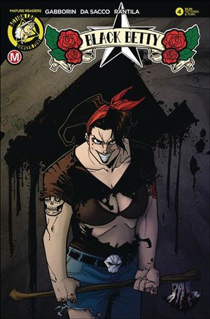 Black Betty issue 4-D Marco Maccagni Tattered & Torn Cover