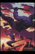 Star Wars: Shadows of the Empire (Base Set) card 27 Luke Axes a Swooper