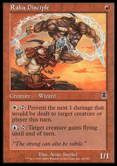 Magic the Gathering: Apocalypse (Base Set) card 66 Raka Disciple
