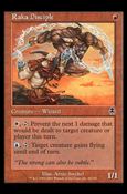 Magic the Gathering: Apocalypse (Base Set) card 66 Raka Disciple