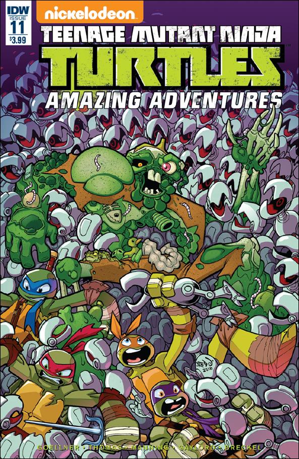Teenage Mutant Ninja Turtles Amazing Adventures issue 11 Jon Sommariva Cover