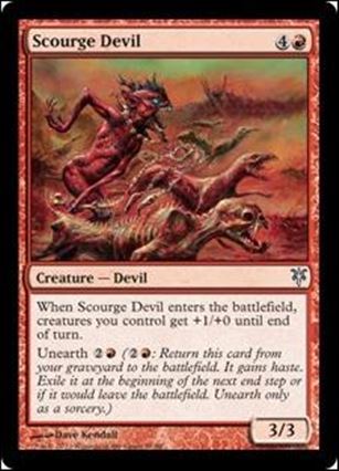Magic the Gathering: Duel Decks: Sorin vs. Tibalt (Base Set) card 55 Scourge Devil